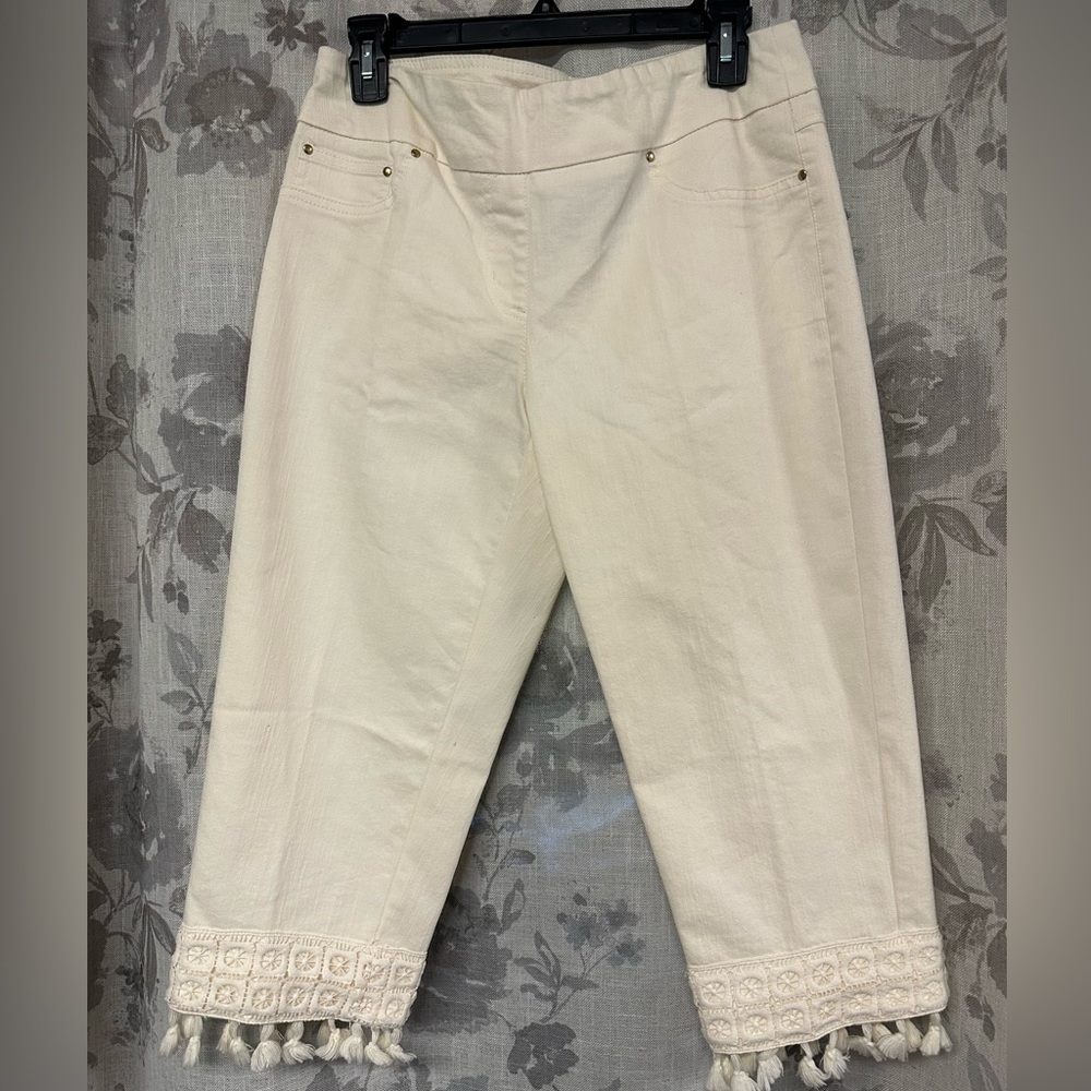 RUBY RD PETITE capri pants NWT Size 8P